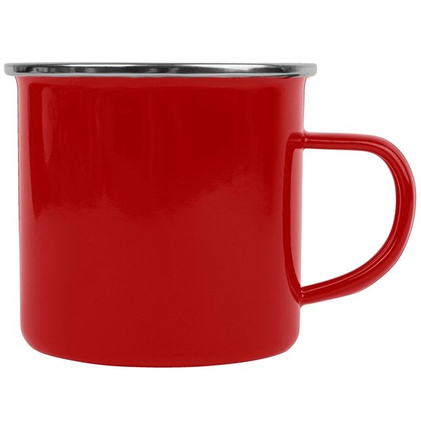 The Stainless Steel 12oz. Enamel Campfire Mug - The Stainless Steel 12oz. Enamel Campfire Mug - Image 2 of 4