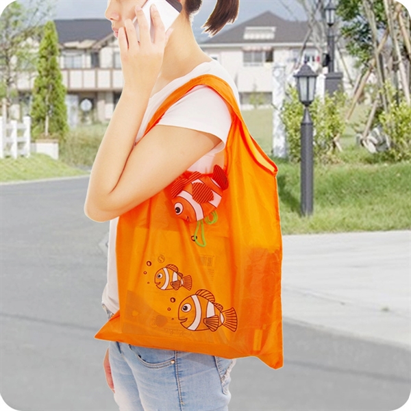 Moolecole Fish Shopping Foldable Bag - Moolecole Fish Shopping Foldable Bag - Image 1 of 3