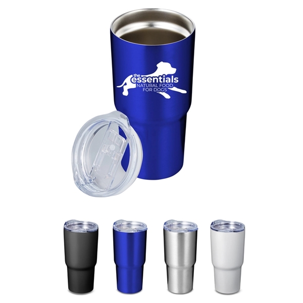 20 oz. Double Wall Tumbler with Vacuum Sealer - 20 oz. Double Wall Tumbler with Vacuum Sealer - Image 0 of 3