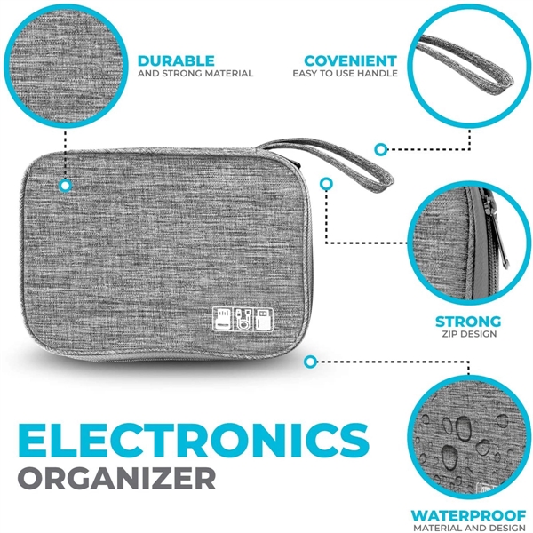 Electronic Cable Organizer Bag - Electronic Cable Organizer Bag - Image 2 of 3