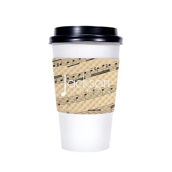 12-24 oz. Full Color Hot/Cold Beverage Sleeve - 12-24 oz. Full Color Hot/Cold Beverage Sleeve - Image 0 of 4