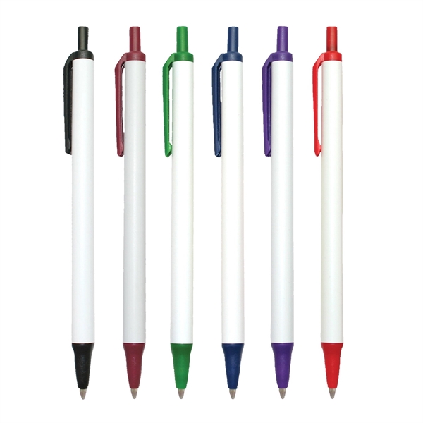 Retractable Ballpoint Click Stick pen - Retractable Ballpoint Click Stick pen - Image 1 of 7