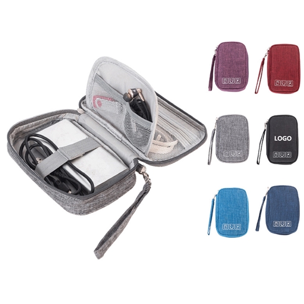 Small Electronics Accessories Bag - Small Electronics Accessories Bag - Image 0 of 3