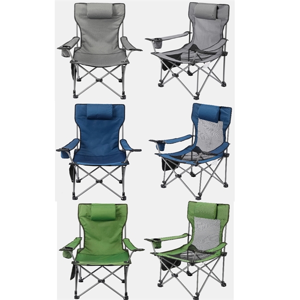 Camping Folding Chair with Cup Holder - Camping Folding Chair with Cup Holder - Image 4 of 5