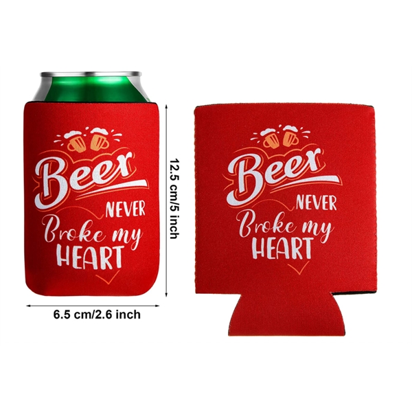 Neoprene Drink Cooler Sleeves for Cans and Bottles - Neoprene Drink Cooler Sleeves for Cans and Bottles - Image 1 of 1
