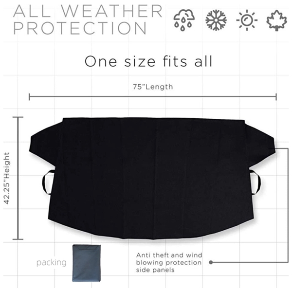 Oxford Waterproof Windshield Cover - Oxford Waterproof Windshield Cover - Image 1 of 5