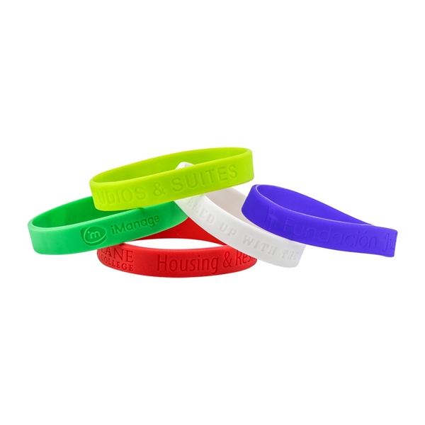 Silicone Bracelet Wristband - Silicone Bracelet Wristband - Image 0 of 6