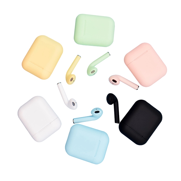 Mini Wireless Bluetooth Earbuds - Full Color - Mini Wireless Bluetooth Earbuds - Full Color - Image 1 of 2