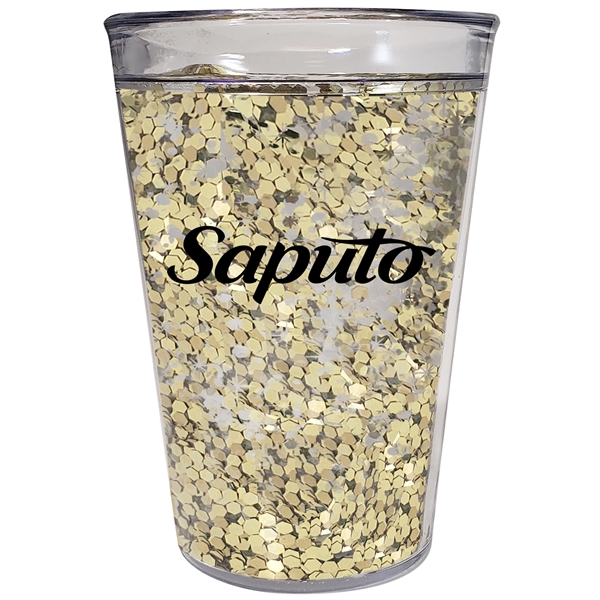 15 oz. Shimmer Glitter Tumbler - Made in USA - 15 oz. Shimmer Glitter Tumbler - Made in USA - Image 0 of 8
