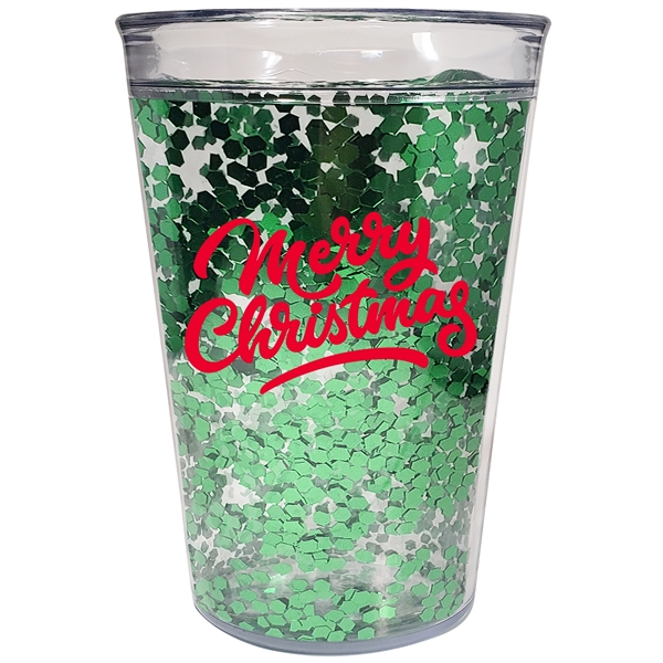 15 oz. Shimmer Glitter Tumbler - Made in USA - 15 oz. Shimmer Glitter Tumbler - Made in USA - Image 2 of 8