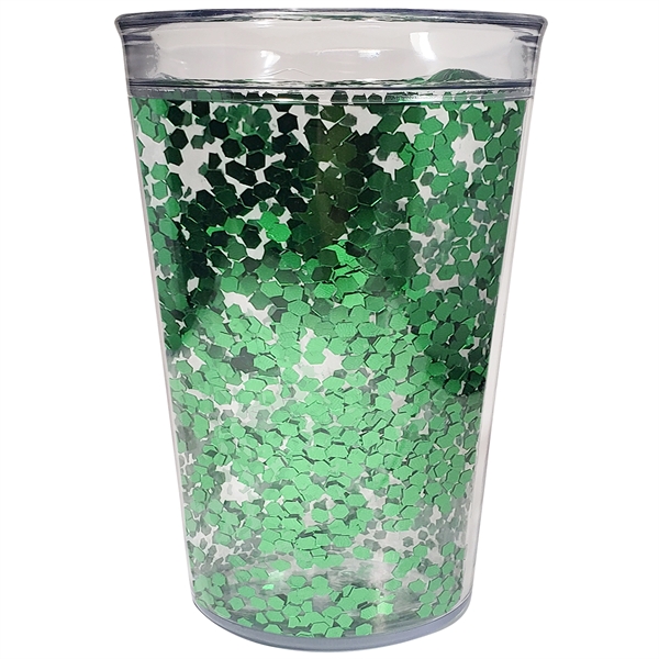 15 oz. Shimmer Glitter Tumbler - Made in USA - 15 oz. Shimmer Glitter Tumbler - Made in USA - Image 3 of 8