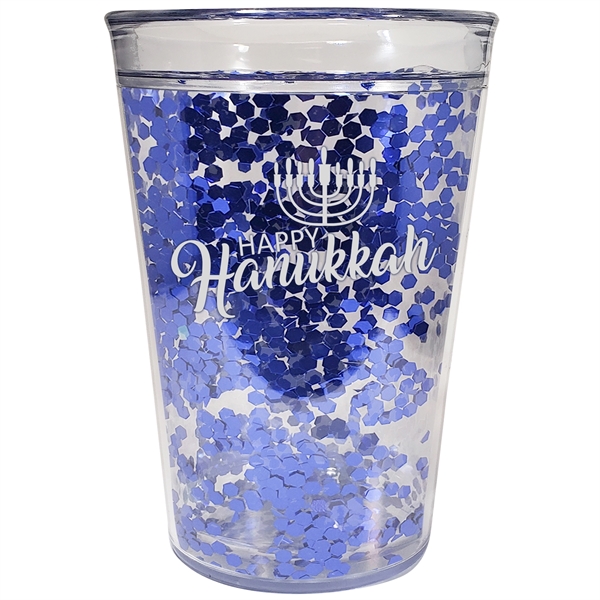 15 oz. Shimmer Glitter Tumbler - Made in USA - 15 oz. Shimmer Glitter Tumbler - Made in USA - Image 4 of 8
