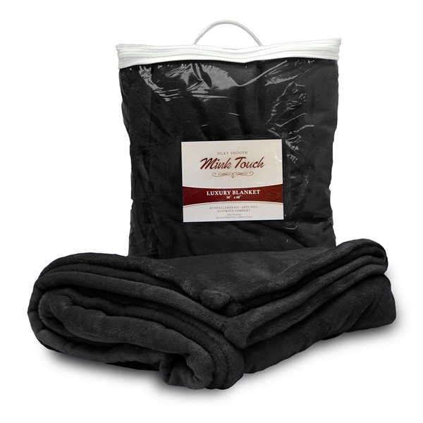 Embroidered Thick 300G Mink Touch Luxury Blankets, 60" X 72" - Embroidered Thick 300G Mink Touch Luxury Blankets, 60" X 72" - Image 5 of 11