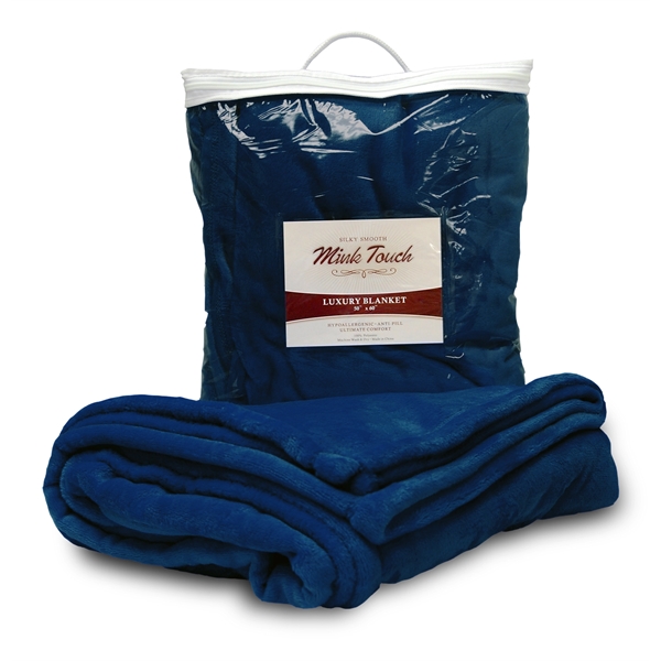 Embroidered Thick 300G Mink Touch Luxury Blankets, 60" X 72" - Embroidered Thick 300G Mink Touch Luxury Blankets, 60" X 72" - Image 3 of 11