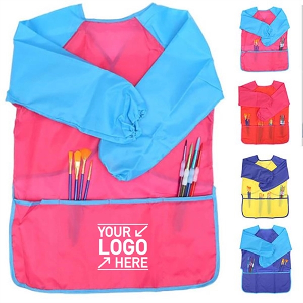 Children's Waterproof Art Painted Apron - Children's Waterproof Art Painted Apron - Image 0 of 4