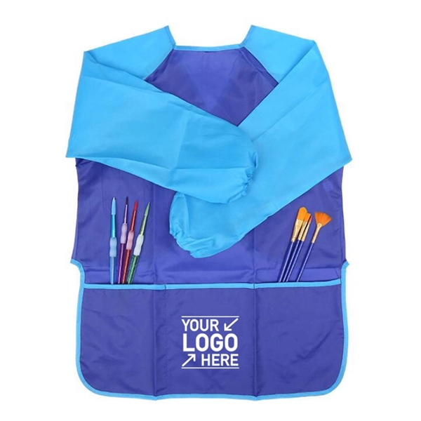 Children's Waterproof Art Painted Apron - Children's Waterproof Art Painted Apron - Image 1 of 4