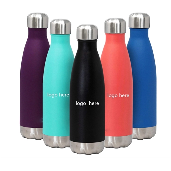 500ml Sports Stainless Steel Coke Shaped Cola Water Bottle - 500ml Sports Stainless Steel Coke Shaped Cola Water Bottle - Image 0 of 1