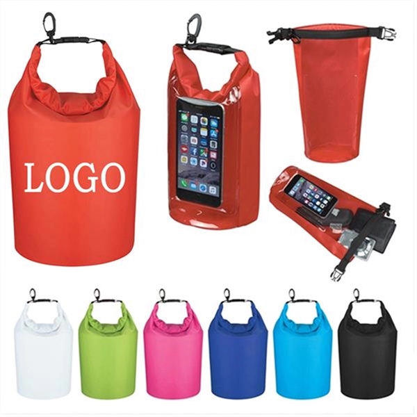 Lightweight Floating Waterproof Dry Bag 2L Roll Top Sack - Lightweight Floating Waterproof Dry Bag 2L Roll Top Sack - Image 0 of 3