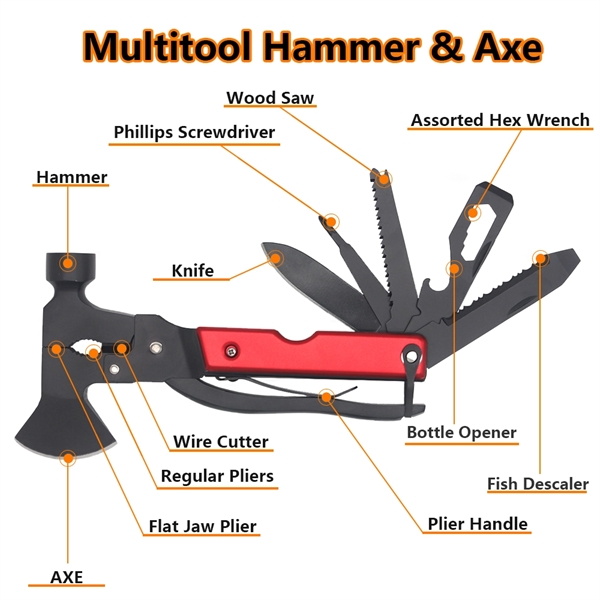Multitool Portable Emergency Escape Hammer - Multitool Portable Emergency Escape Hammer - Image 1 of 4