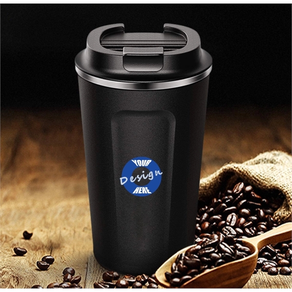 Insulated Stainless  Coffee Travel Mug 12OZ 16OZ - Insulated Stainless  Coffee Travel Mug 12OZ 16OZ - Image 7 of 7