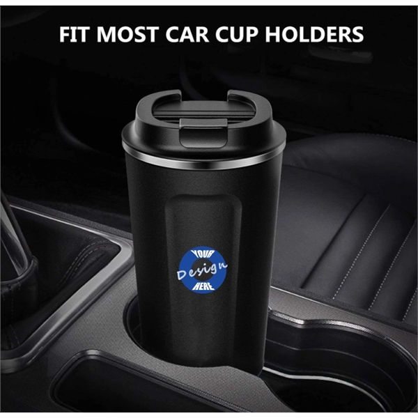 Insulated Stainless  Coffee Travel Mug 12OZ 16OZ - Insulated Stainless  Coffee Travel Mug 12OZ 16OZ - Image 5 of 7