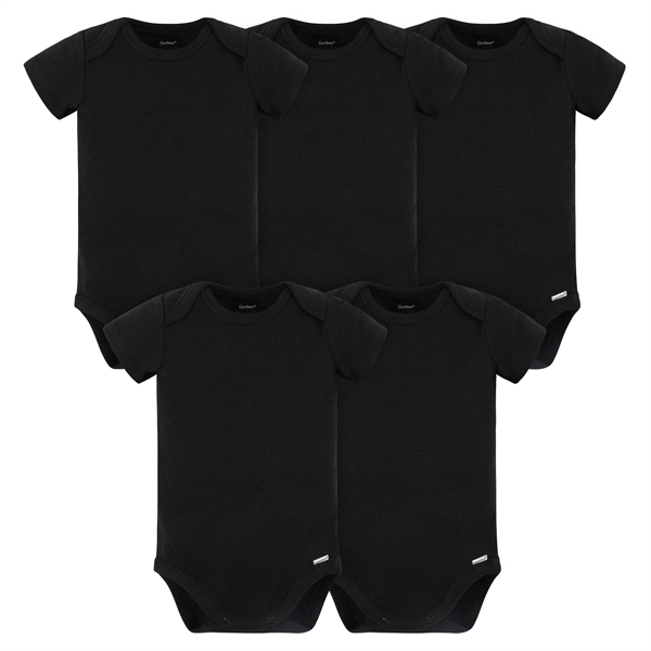 5-Pack Short Sleeve Premium Onesies® Bodysuits - 5-Pack Short Sleeve Premium Onesies® Bodysuits - Image 10 of 10