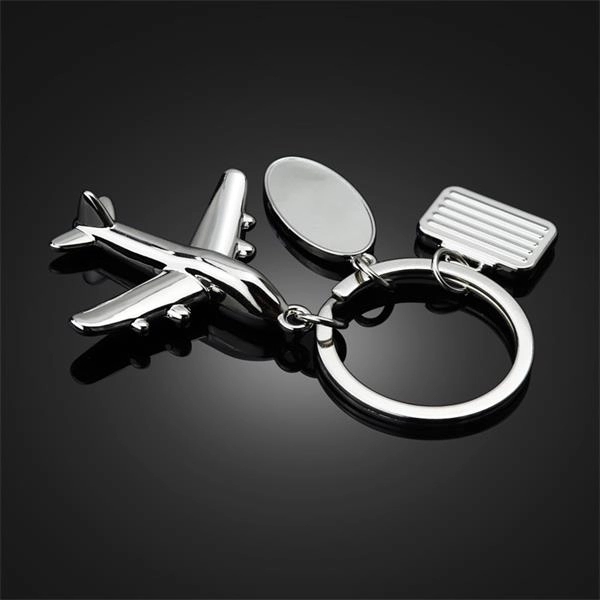 Creative Plane Keychain Airplane Keyring - Creative Plane Keychain Airplane Keyring - Image 2 of 2