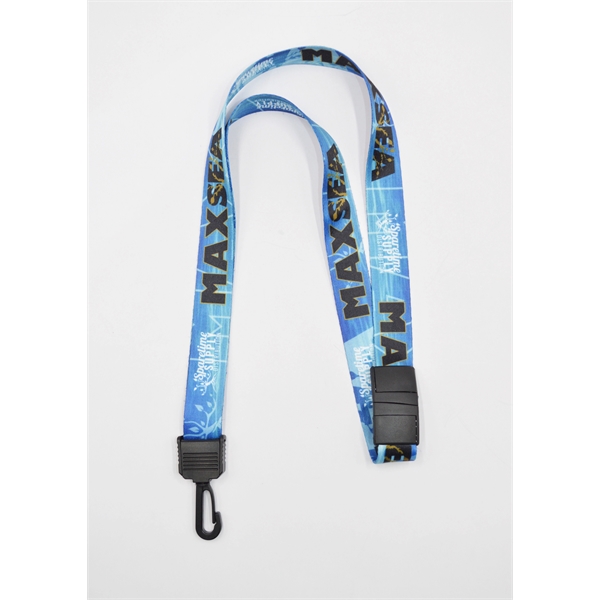 Sublimated Safety Breakaway Lanyards w/ Plastic Attachments - Sublimated Safety Breakaway Lanyards w/ Plastic Attachments - Image 2 of 6