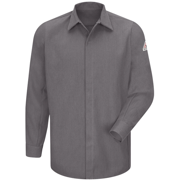 Bulwark - Work Shirt - Men's 7Oz Ct2 Gripper Front Shirt ... - Bulwark - Work Shirt - Men's 7Oz Ct2 Gripper Front Shirt ... - Image 0 of 3
