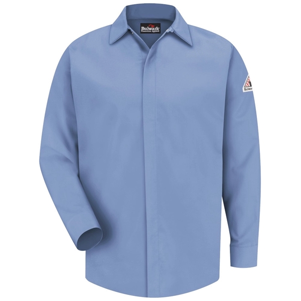 Bulwark - Work Shirt - Men's 7Oz Ct2 Gripper Front Shirt ... - Bulwark - Work Shirt - Men's 7Oz Ct2 Gripper Front Shirt ... - Image 3 of 3