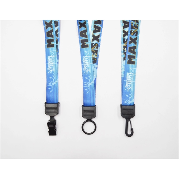 Sublimated Safety Breakaway Lanyards w/ Plastic Attachments - Sublimated Safety Breakaway Lanyards w/ Plastic Attachments - Image 3 of 6