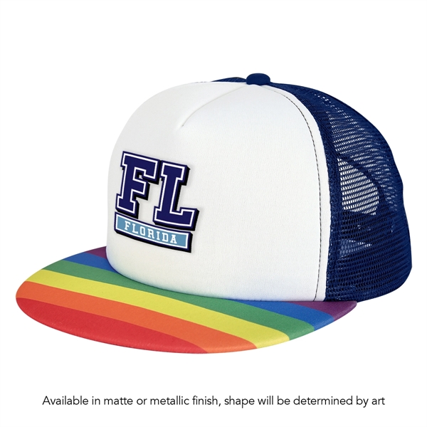 Rainbow Trucker Cap - Rainbow Trucker Cap - Image 11 of 11