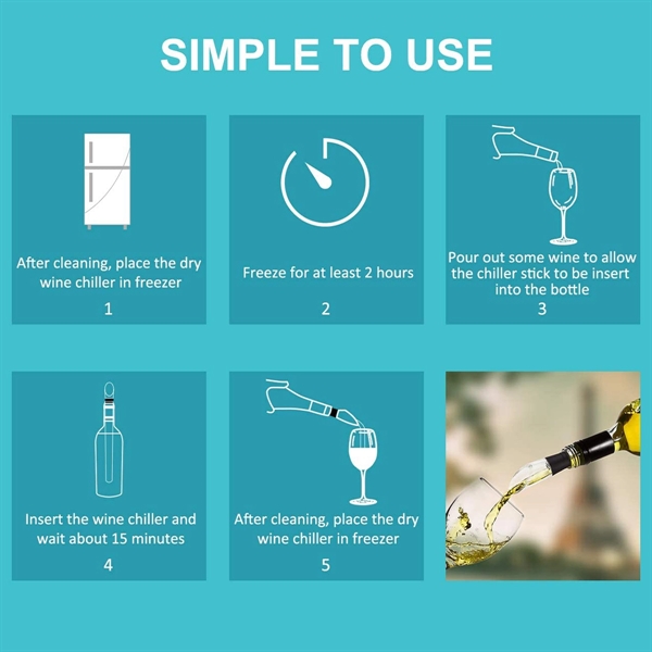 Rapid Iceless Wine Chiller Stick - Rapid Iceless Wine Chiller Stick - Image 4 of 4