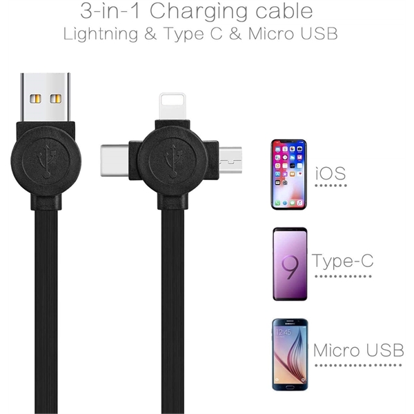 5Ft/1.5m Retractable Fast Charger Cord - 5Ft/1.5m Retractable Fast Charger Cord - Image 3 of 3
