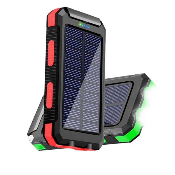 20000mAh Solar Power Bank Portable Charger - 20000mAh Solar Power Bank Portable Charger - Image 0 of 3