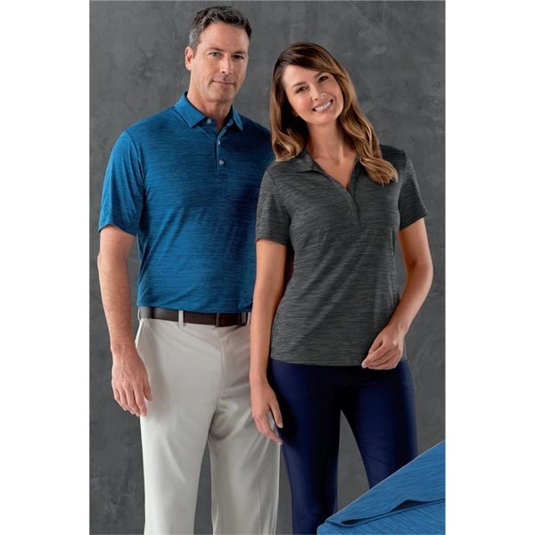 CALLAWAY BROKEN STRIPE TEXTURE POLO - CALLAWAY BROKEN STRIPE TEXTURE POLO - Image 4 of 4