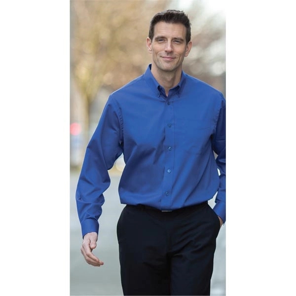 Coal Harbour® Everyday Long Sleeve Woven Shirt - Coal Harbour® Everyday Long Sleeve Woven Shirt - Image 9 of 9