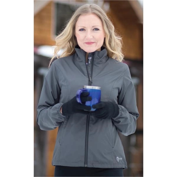 DRYFRAME® MICRO RIPSTOP TECH FLEECE LINED LADIES' JACKET - DRYFRAME® MICRO RIPSTOP TECH FLEECE LINED LADIES' JACKET - Image 4 of 4