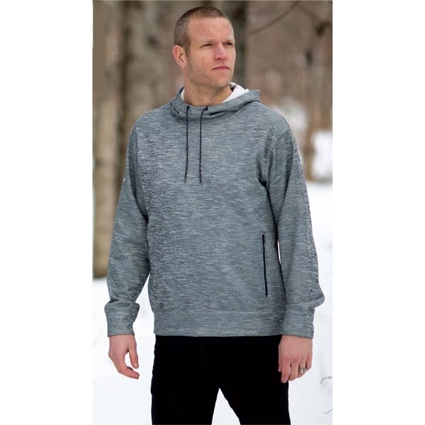 DRYFRAME® Adult Dry Tech Fleece Pullover Hood - DRYFRAME® Adult Dry Tech Fleece Pullover Hood - Image 4 of 4