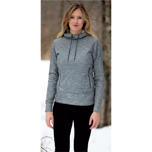 DRYFRAME® DRY TECH FLEECE LADIES' PULLOVER HOOD - DRYFRAME® DRY TECH FLEECE LADIES' PULLOVER HOOD - Image 4 of 4
