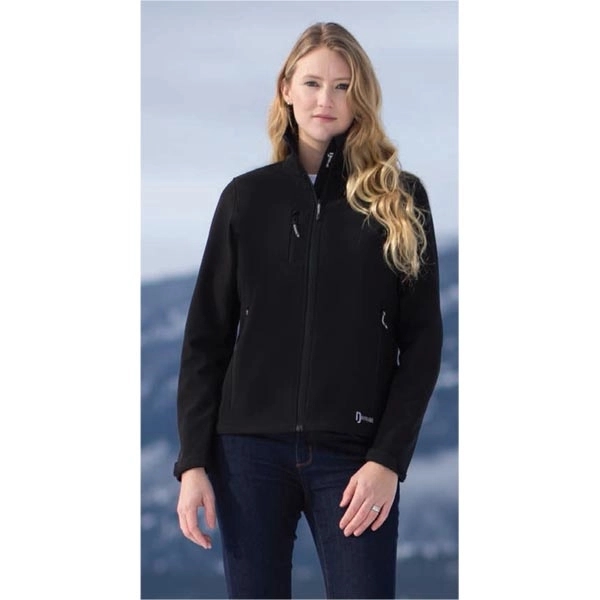 DRYFRAME® Ladies' Strata Tech Soft Shell Jacket - DRYFRAME® Ladies' Strata Tech Soft Shell Jacket - Image 3 of 3
