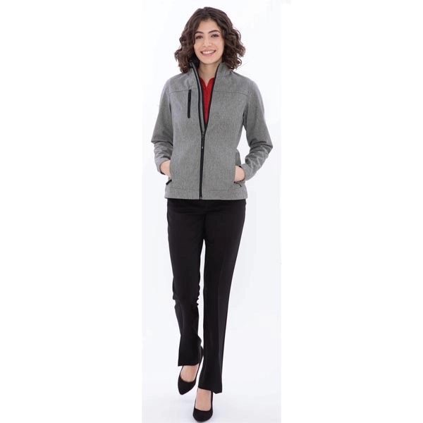 COAL HARBOUR® PREMIER SOFT SHELL LADIES' JACKET - COAL HARBOUR® PREMIER SOFT SHELL LADIES' JACKET - Image 2 of 2