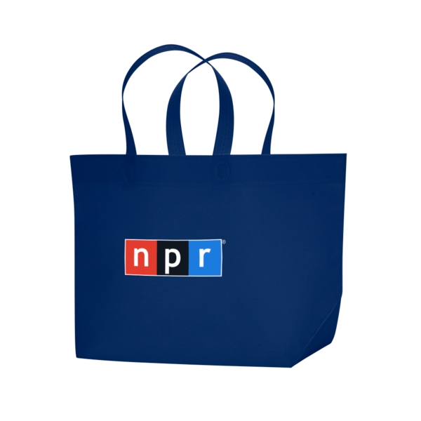 Non-Woven Grocery Shopper Tote Bag - Non-Woven Grocery Shopper Tote Bag - Image 1 of 4
