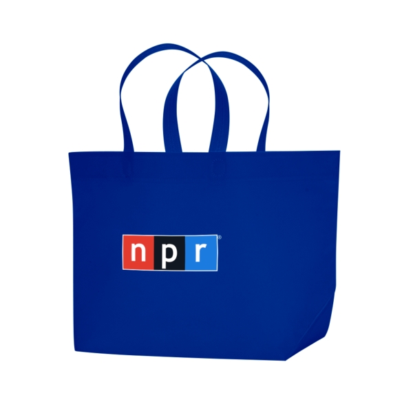 Non-Woven Grocery Shopper Tote Bag - Non-Woven Grocery Shopper Tote Bag - Image 3 of 4