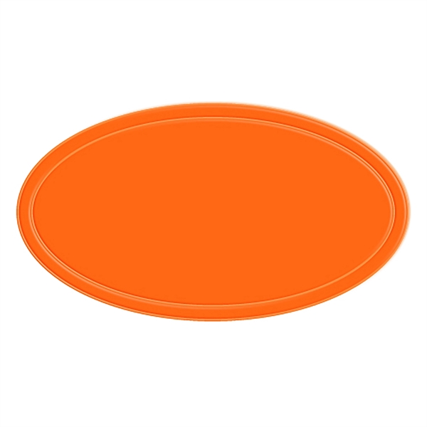 Reflective Oval Shape Sticker - Reflective Oval Shape Sticker - Image 1 of 20