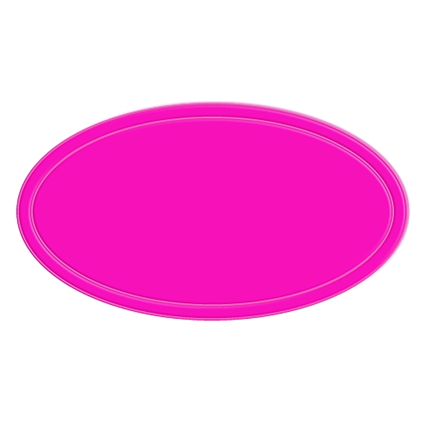 Reflective Oval Shape Sticker - Reflective Oval Shape Sticker - Image 2 of 20