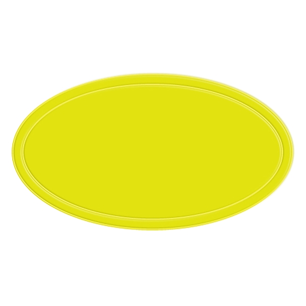 Reflective Oval Shape Sticker - Reflective Oval Shape Sticker - Image 3 of 20