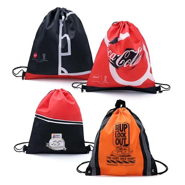 Tote Drawstring Backpack Sport Bag - Tote Drawstring Backpack Sport Bag - Image 0 of 2