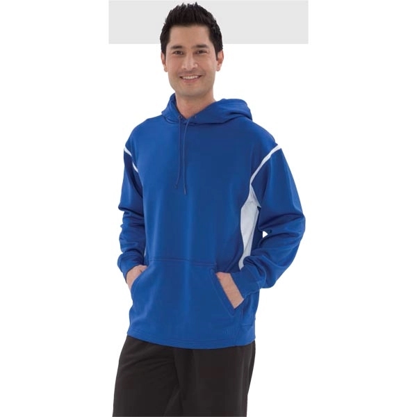 Adult ATC™ PTech™ Fleece VarCity Hooded Sweatshirt - Adult ATC™ PTech™ Fleece VarCity Hooded Sweatshirt - Image 7 of 7