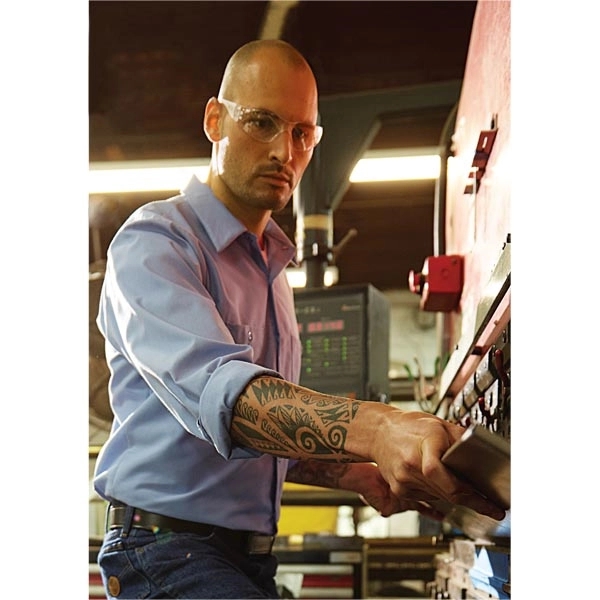Red Kap® Industrial Long Sleeve Work Shirt - Red Kap® Industrial Long Sleeve Work Shirt - Image 10 of 10